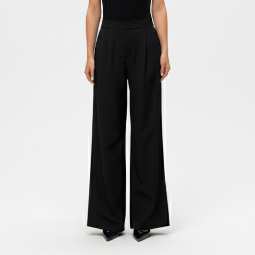 Black Wide Pants